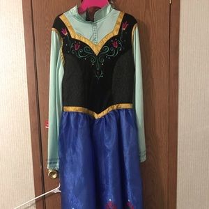 Anna Frozen Halloween Costume Adult
